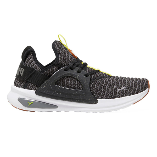 Shop Black Mens Softride Enzo Evo Better Knit Lace Up Sneakers
