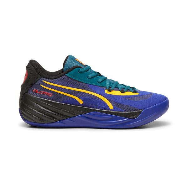 Shop Blue Mens Puma All Pro NITRO Crowd Craze Basketball Shoes
