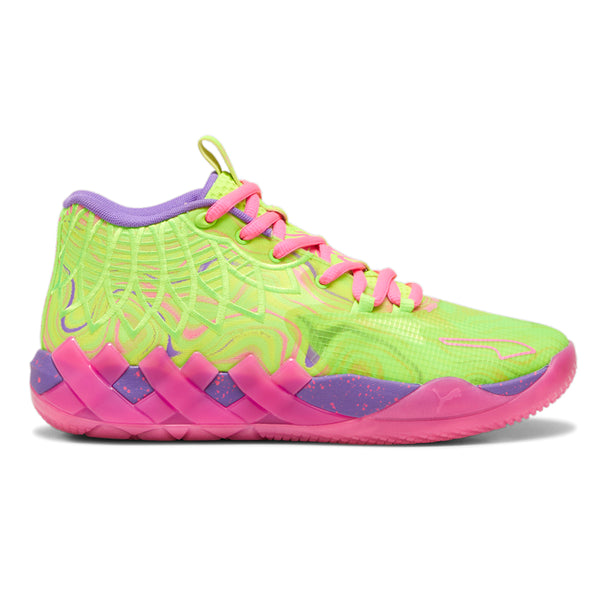 Shop Green Mens Puma PUMA X LAMELO BALL MB.01 Inverse Toxic