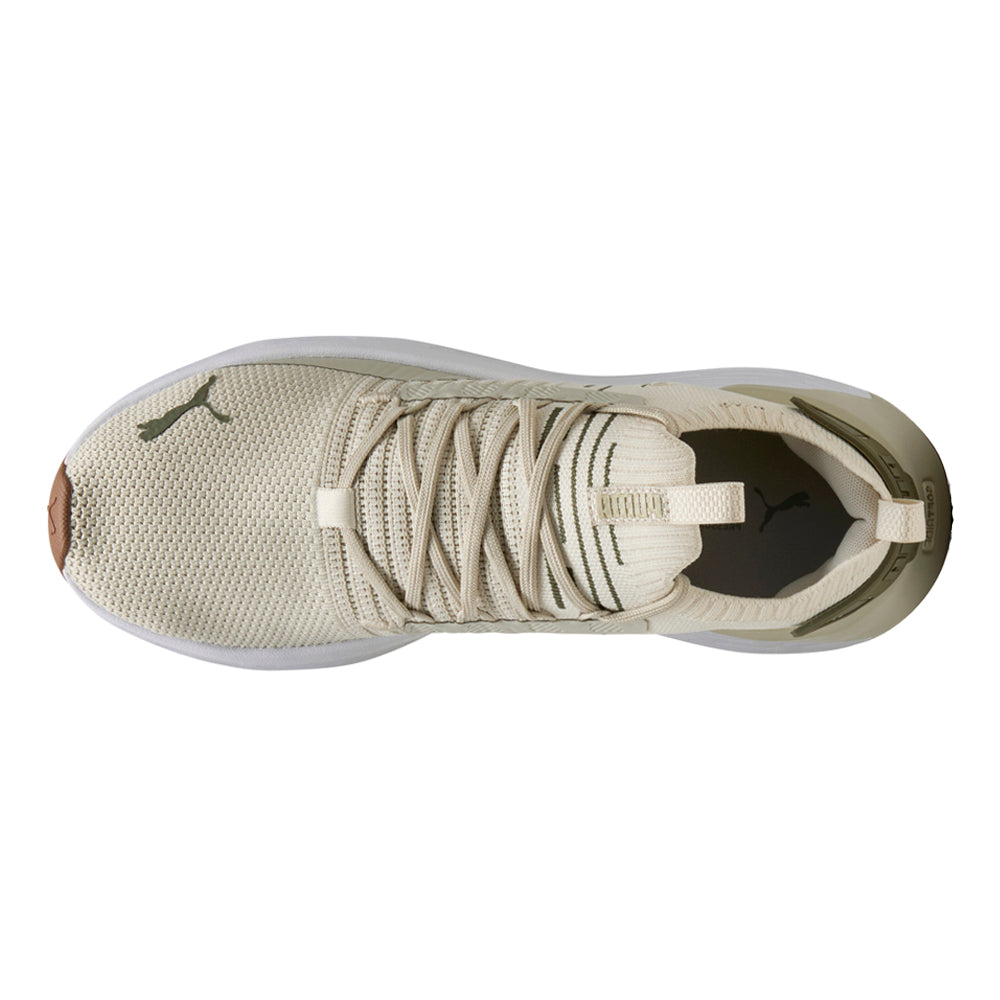 Shop Beige Mens SOFTRIDE Symmetry Fuzion Running Shoes