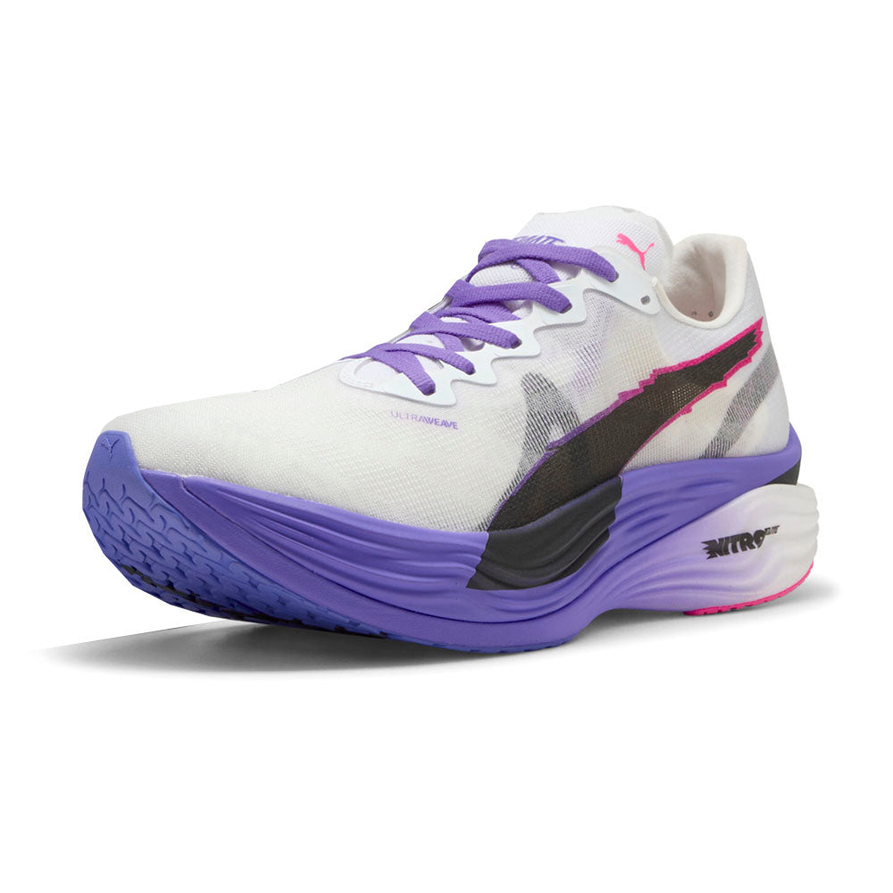 Shop Purple, White Mens Deviate Nitro Elite 3 Digitokyo Running