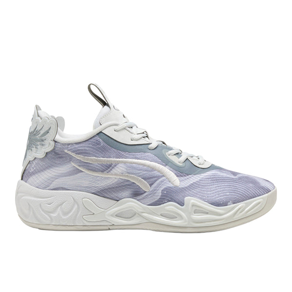 Shop Grey Mens PUMA X LAMELO BALL MB.04 Lo Team Basketball 