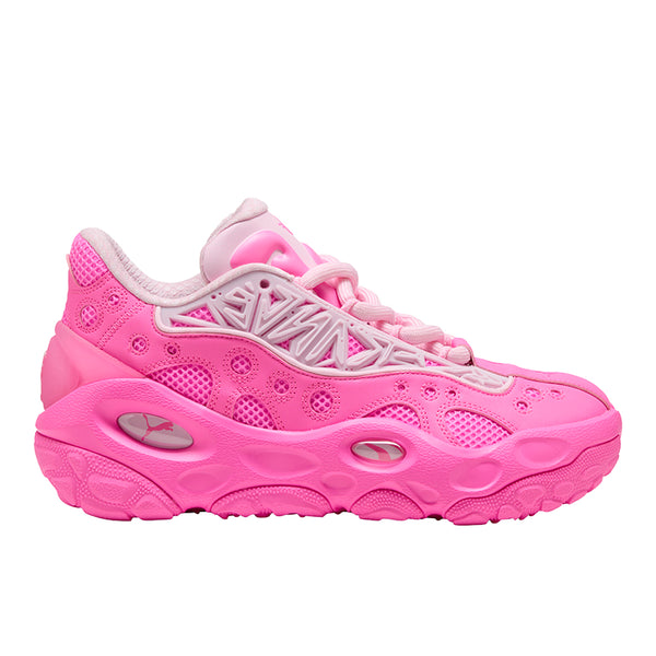 Shop Pink Womens La Francé Rnr Lace Up Sneakers – Shoebacca
