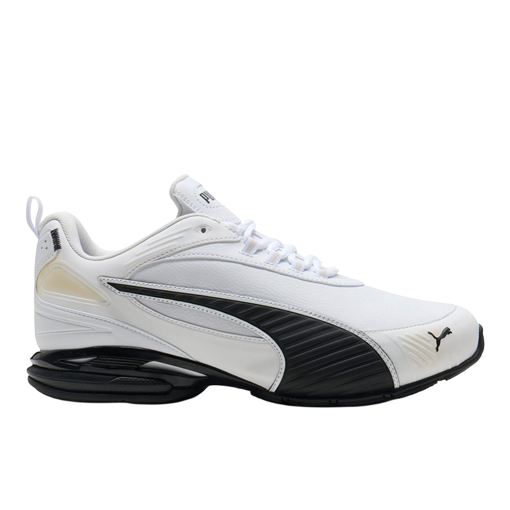 Shop White Mens MArtifical Groundnetic Sl Wide Lace Up Sneakers