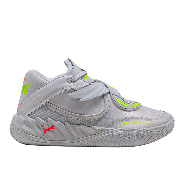Shop Grey Mens PUMA X LAMELO BALL MB.05 Metallic Basketball  display picture 3