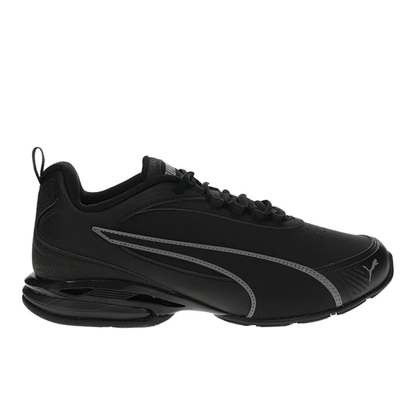 Shop Black Mens Magnetic Nubuck Wide Running Shoes – Shoebacca display picture 1