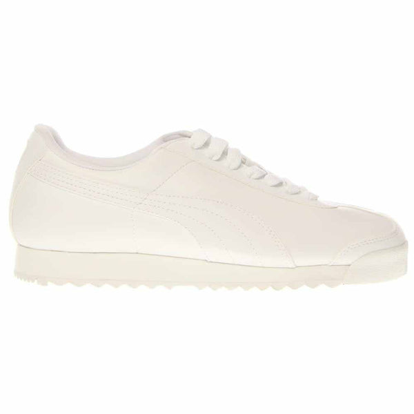 Shop White Mens PUMA Roma Basic Lace Up Sneakers – Shoebacca