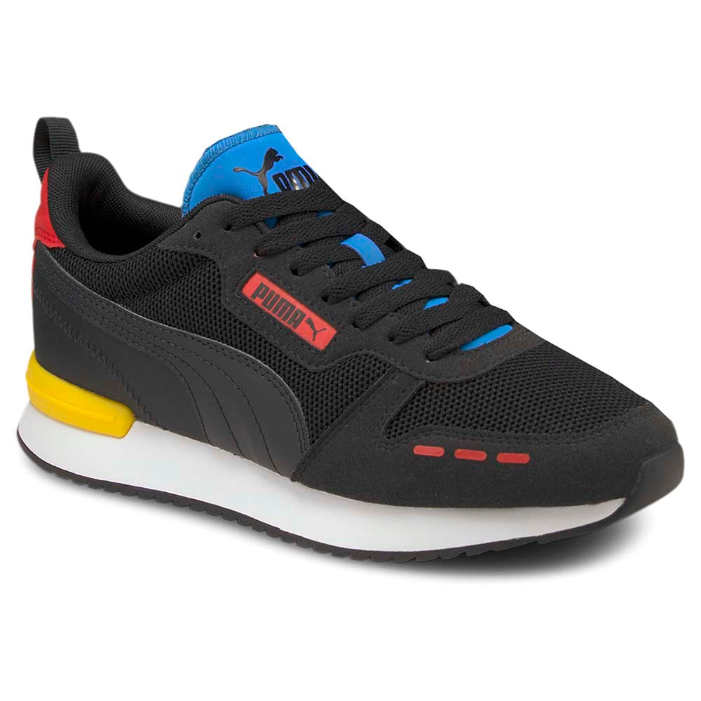 Shop Black Mens Puma R78 Lace Up Sneakers – Shoebacca