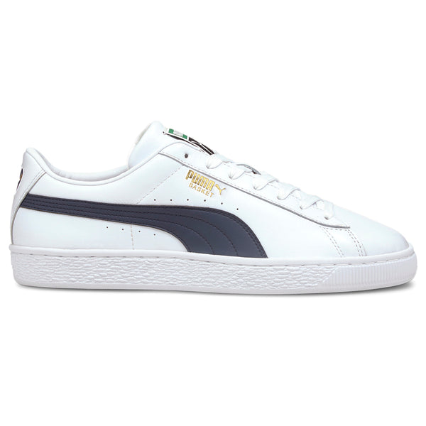 Shop White Mens Puma Basket Classic XXI Lace Up Sneakers – Shoebacca