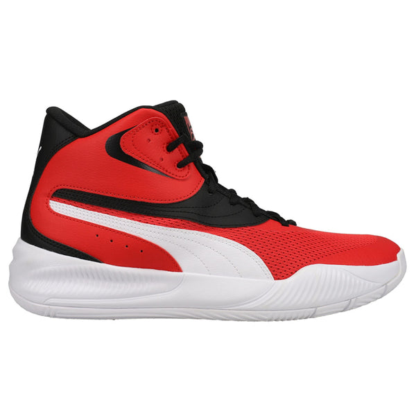 Shop Red Mens Puma Triple Mid Basketball Shoes – Shoebacca