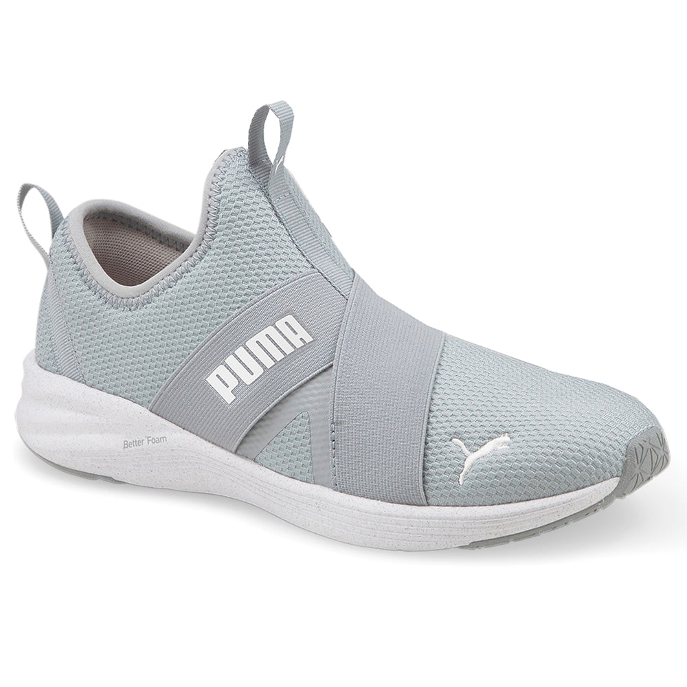 Shop Grey Womens Puma Better Foam Prowl Slip On Training Shoes – Shoebacca
