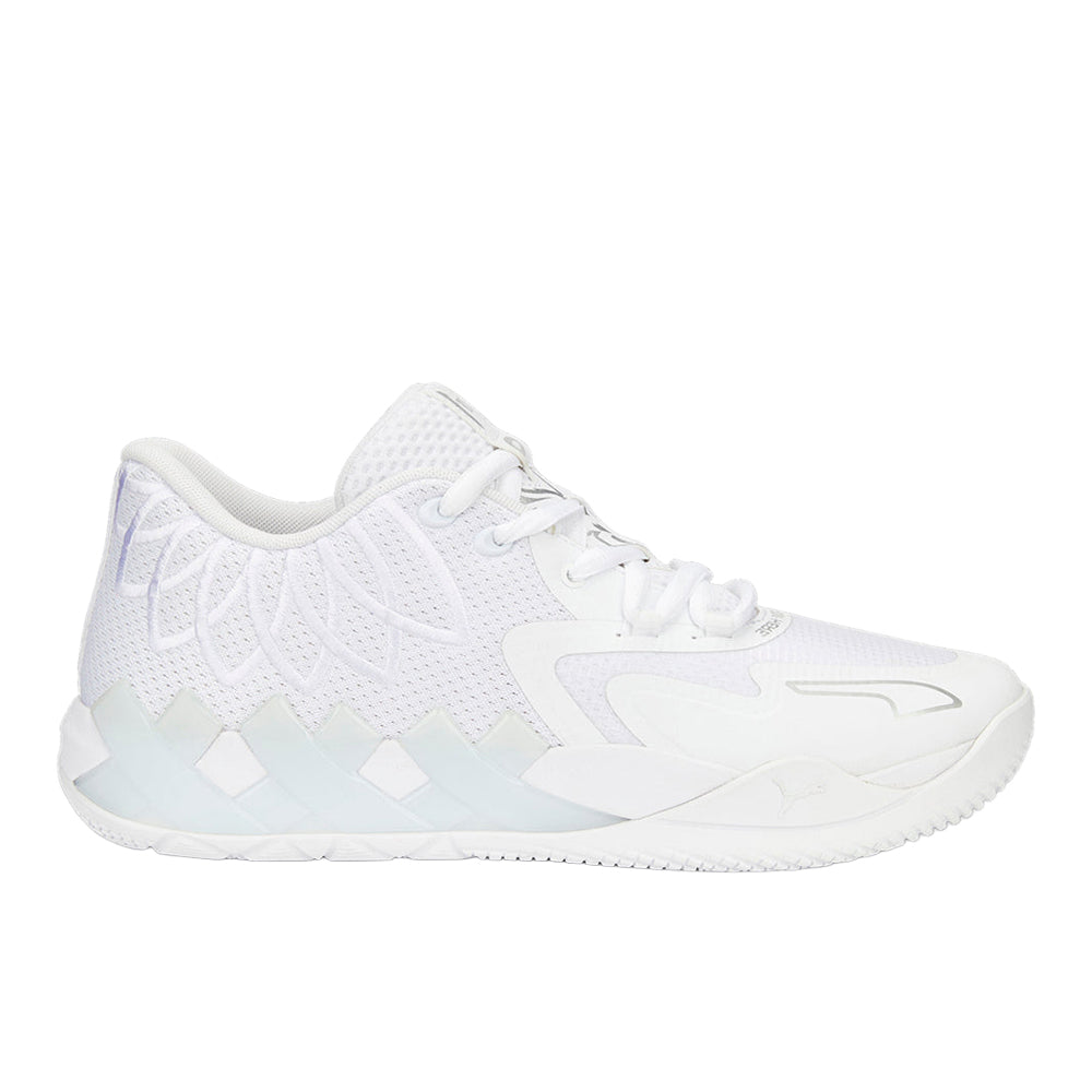 Shop White Mens Puma PUMA X LAMELO BALL MB.01 Lo Basketball Shoes