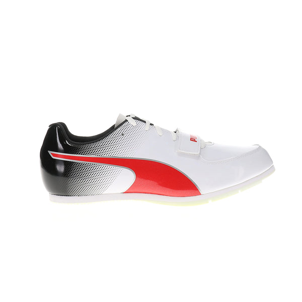 Shop White Mens evoSPEED Long Jump 10 Track and Field Shoes