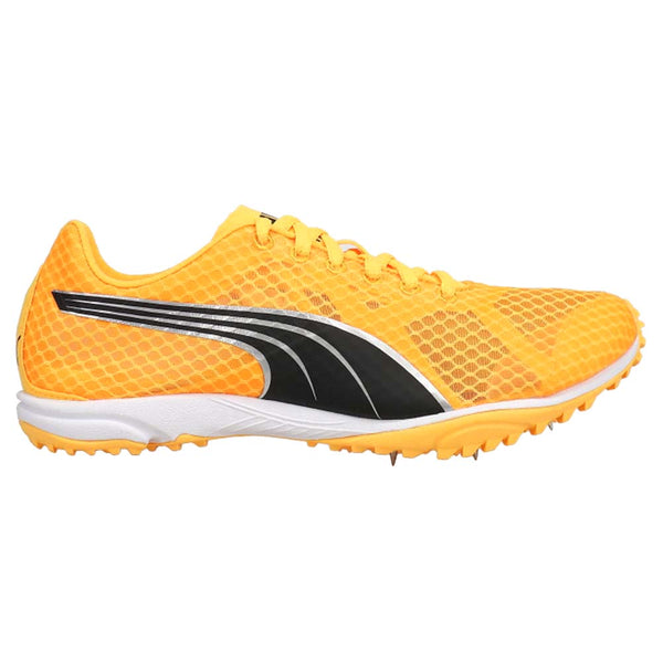 Shop Yellow Mens Puma Evospeed Haraka 7 Track and Field Shoes