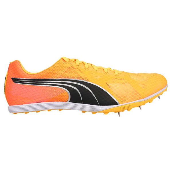 Shop Orange Mens Puma Evospeed Crossfox 4 Track & Field Shoes