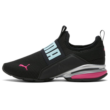 Shop Black, Blue, Pink Womens Puma Axelion Slip On Sneakers