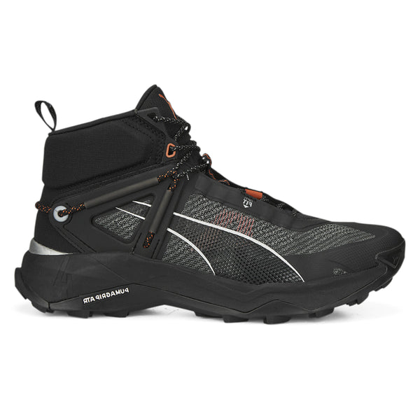 Shop Black Mens Puma Explore Nitro Mid Hiking Shoes – Shoebacca