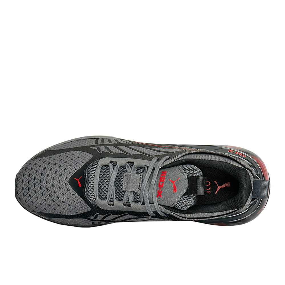 Shop Black, Grey Mens X-Cell Action Soft Focus Running Shoes