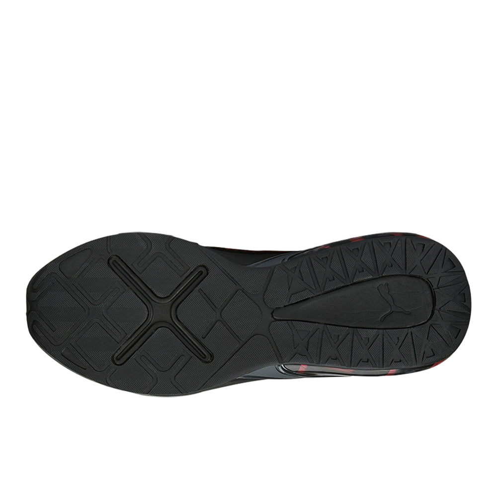 Shop Black, Grey Mens X-Cell Action Soft Focus Running Shoes