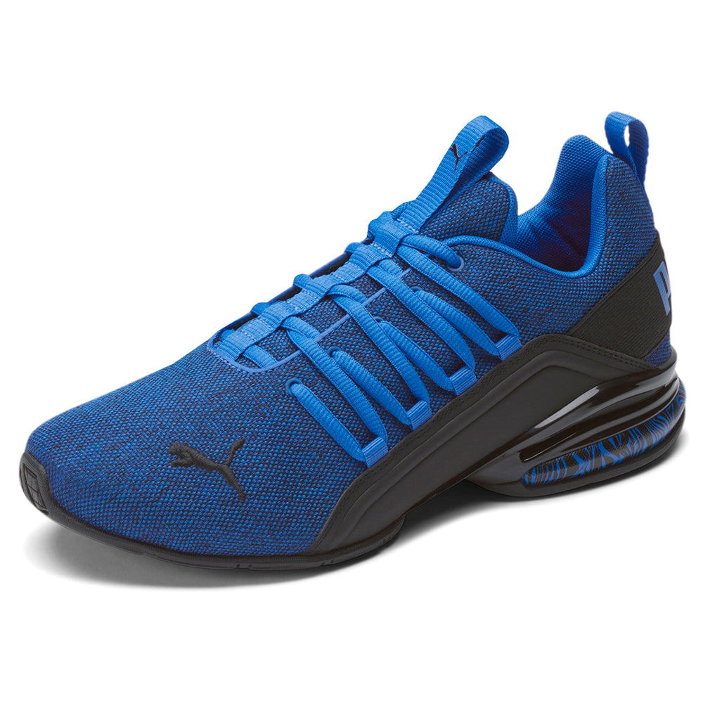 Puma Axelion Puma Black And Blue Sneakers Size PUMA Axelion