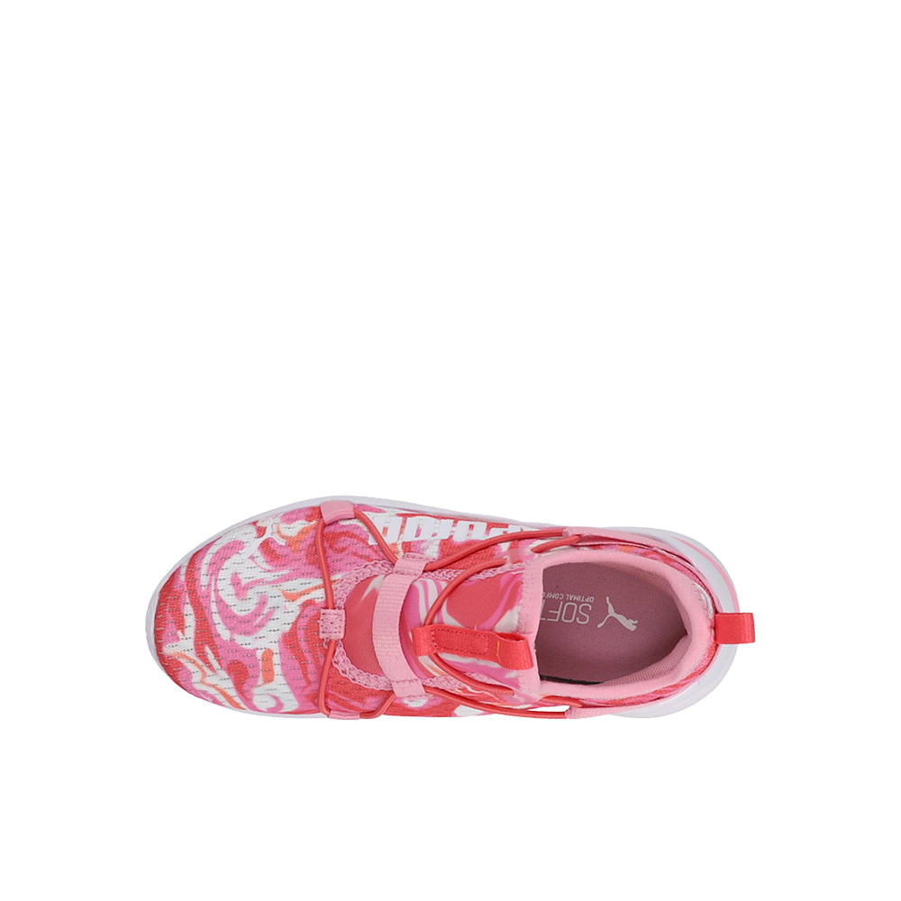 Shop Pink Girls Puma Rift Swirl Slip On Sneakers (Little Kid-Big
