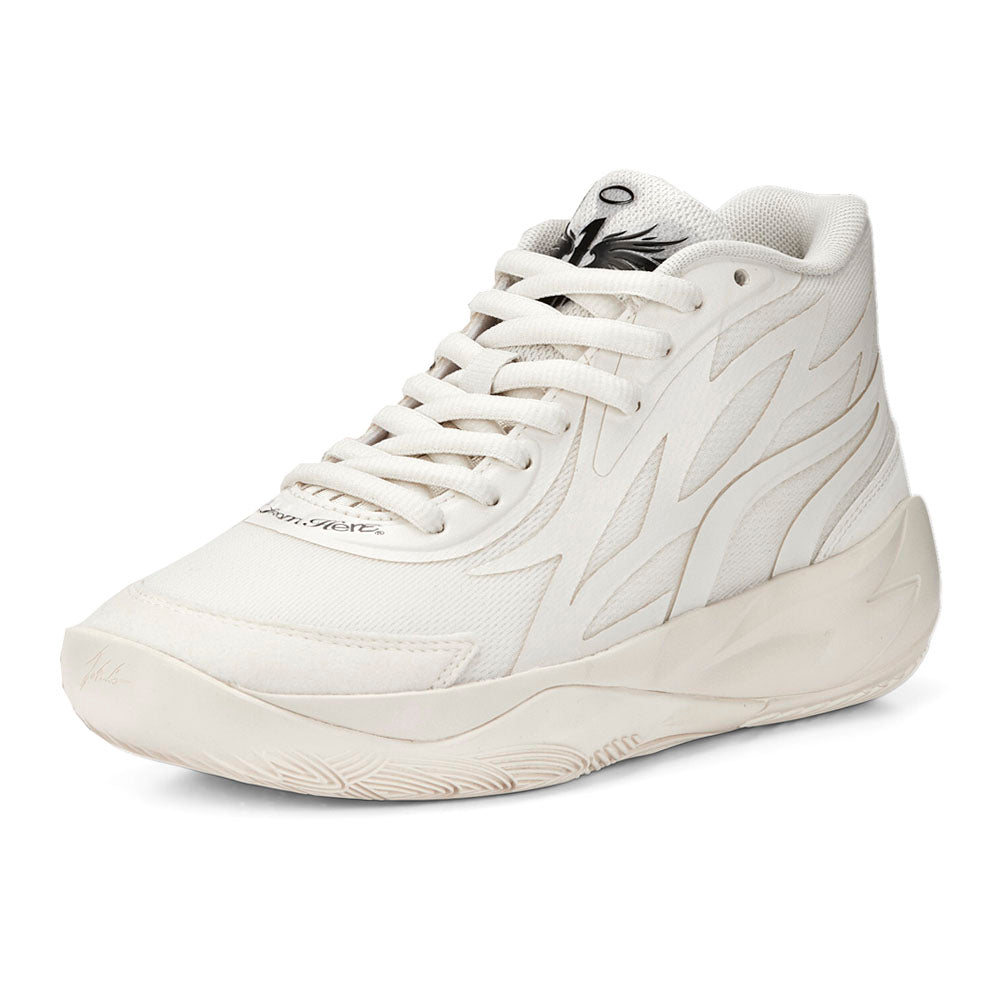 Shop Off White Boys Puma MB.02 Whispers Basketball Shoes (Big Kid
