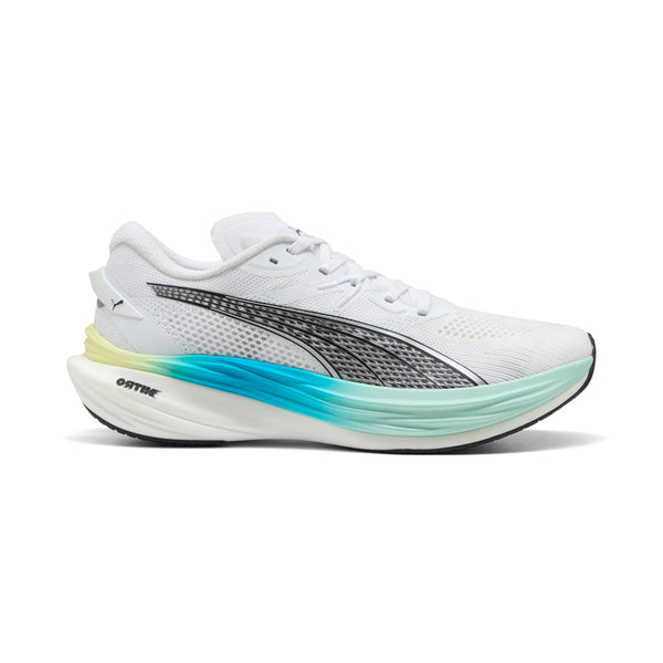 Shop White Mens Deviate NITRO 3 Wide Running Shoes – Shoebacca
