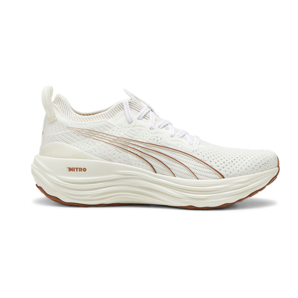 Shop White Mens ForeverRun NITRO Knit Running Shoes – Shoebacca