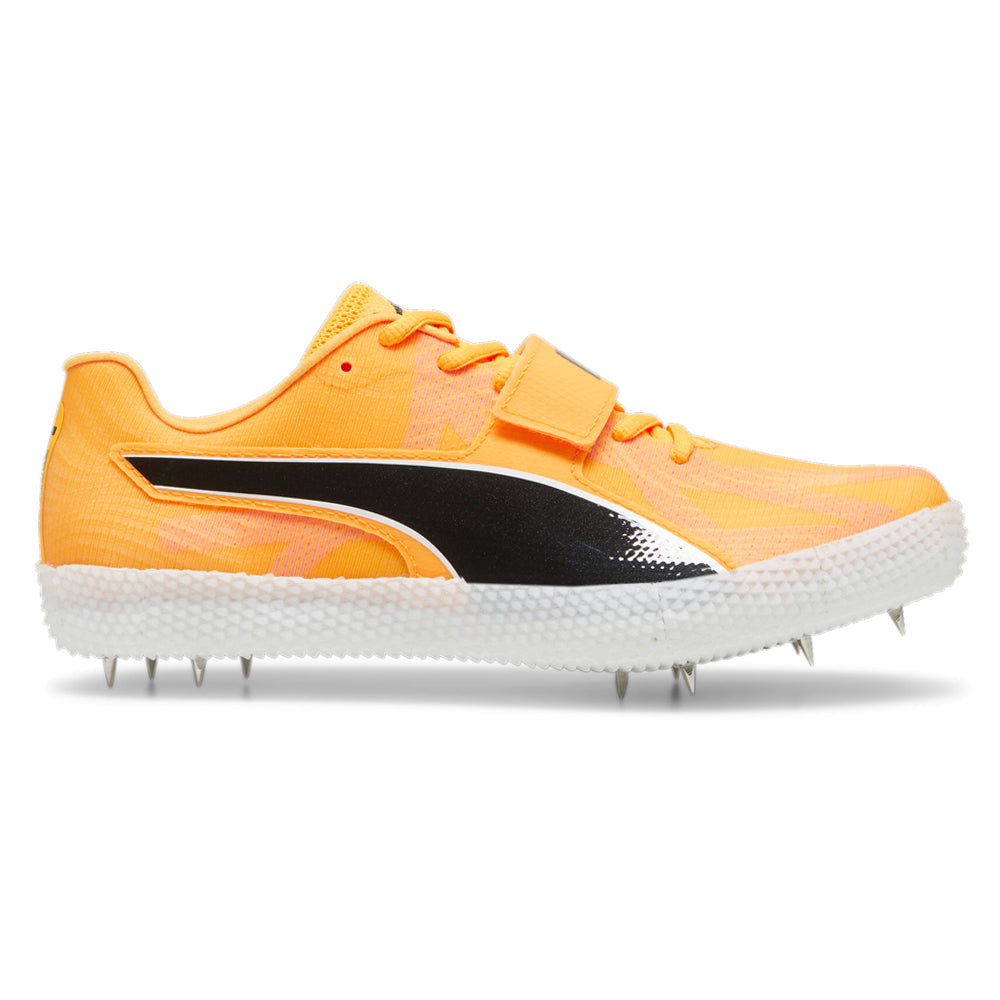 Shop Orange Mens Puma Evospeed High Jump 11 Ultraweave Track