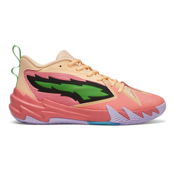Shop Pink Mens Puma Scoot Zeros Georgia Peach Basketball Shoes