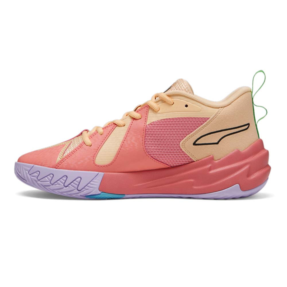 Shop Pink Mens Puma Scoot Zeros Georgia Peach Basketball Shoes