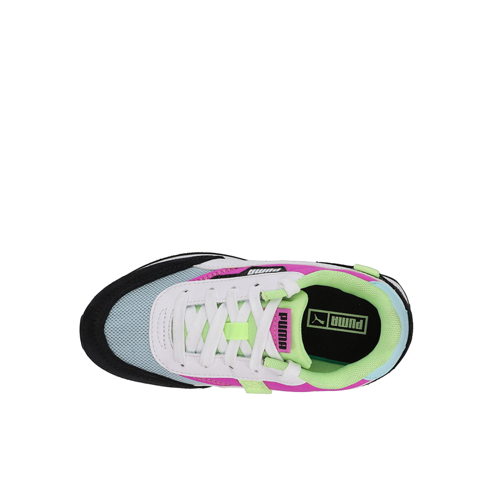Shop Multi Girls Puma Future Rider Splash Lace Up Sneakers (Little