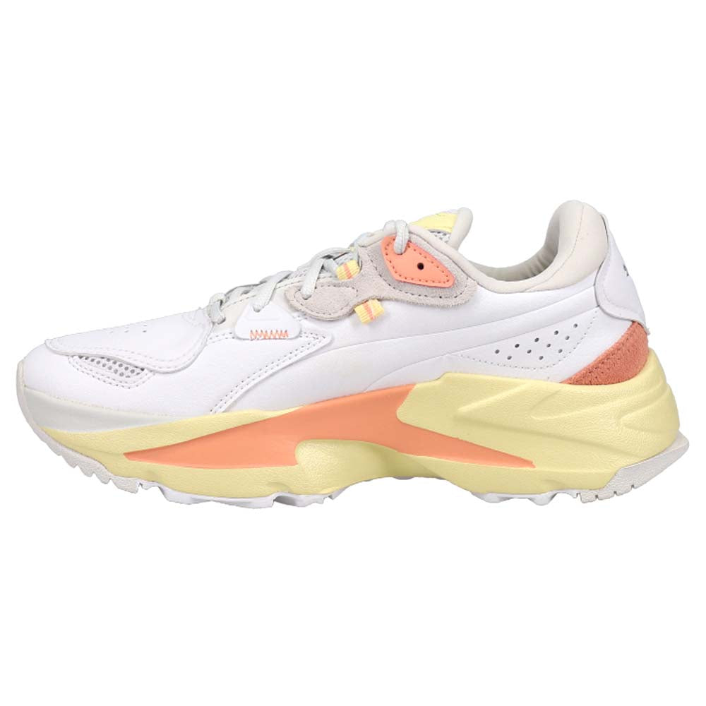 Shop White Womens Puma Orkid Lace Up Sneakers – Shoebacca