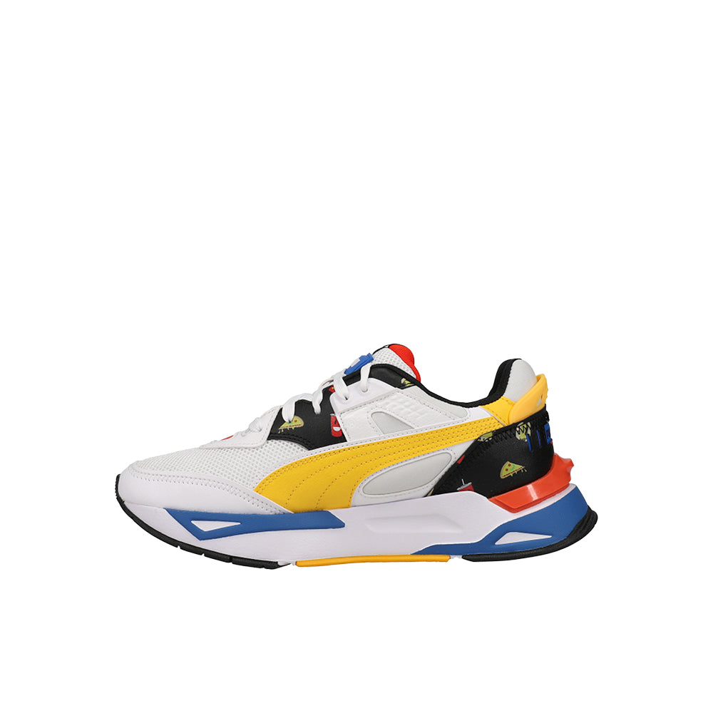 Shop White, Yellow Boys Puma Mirage Sport Foodies Lace Up Sneakers