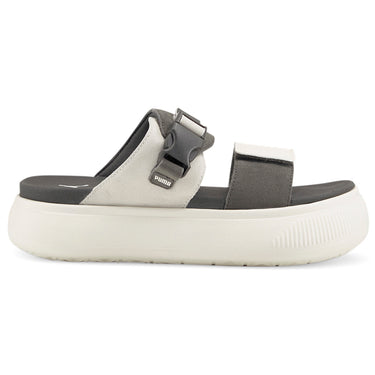 Shop White Womens Puma Suede Mayu Platform Sandals – Shoebacca