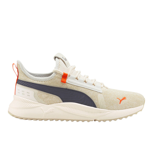 Shop Beige Mens Puma Pacer Future Street Plus Lace Up Sneakers