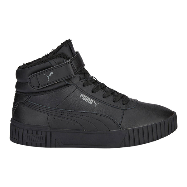 Shop Black Womens Puma Carina 2.0 Winter Mid Top Sneakers – Shoebacca