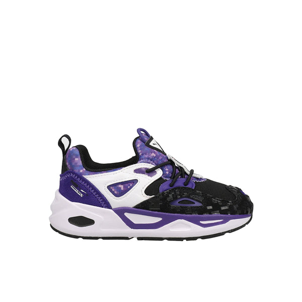 Shop Purple Boys Puma PUMA X MINECRAFT TRC Blaze Lace Up Sneakers