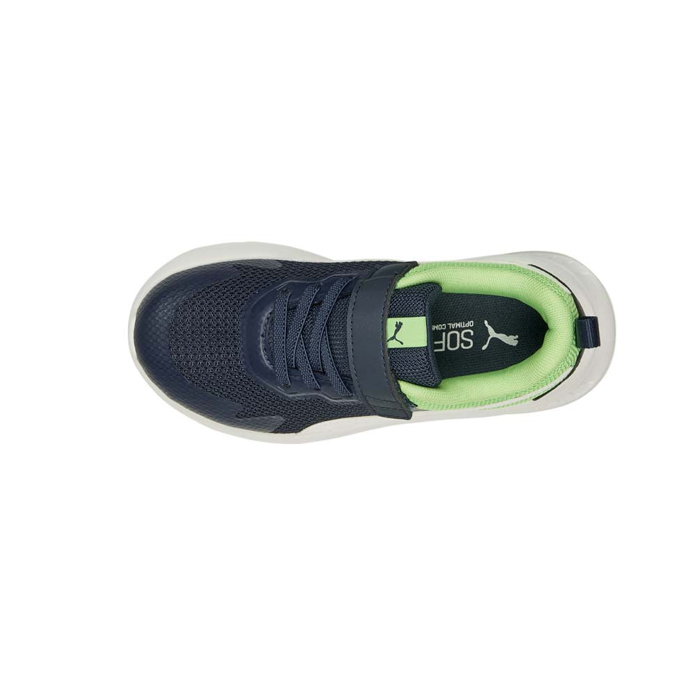 Shop Blue Boys Puma Evolve Run Mesh Slip On Sneakers (Little Kid-Big Kid) –  Shoebacca