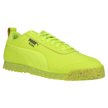 Shop Yellow Mens Puma Roma Retro Speckle Lace Up Sneakers – Shoebacca