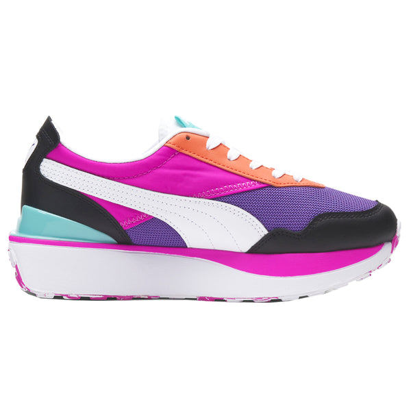 Shop Pink, Purple Womens Puma Cruise Rider Hypnotize Lace Up Shop Pink, Purple Womens Puma Cruise Rider Hypnotize Lace Up
