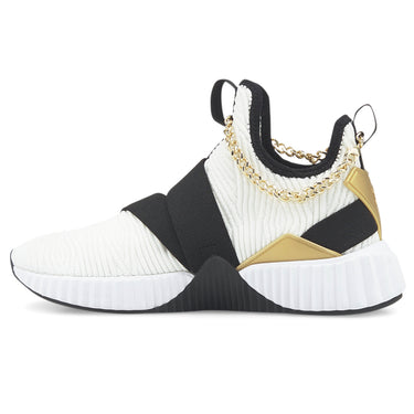 Shop White Womens Puma Baby Phat X Defy Mid Training Shoes – Shoebacca