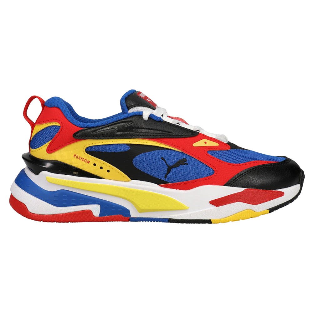 Shop Blue Boys Puma RS Fast Limits Lace Up Sneakers (Big Kid