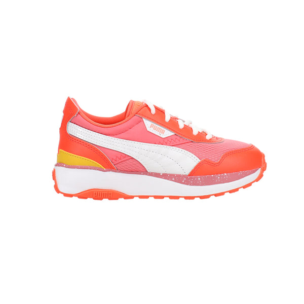Shop Orange Girls Puma Cruise Rider Brain Freeze Lace Up Sneakers