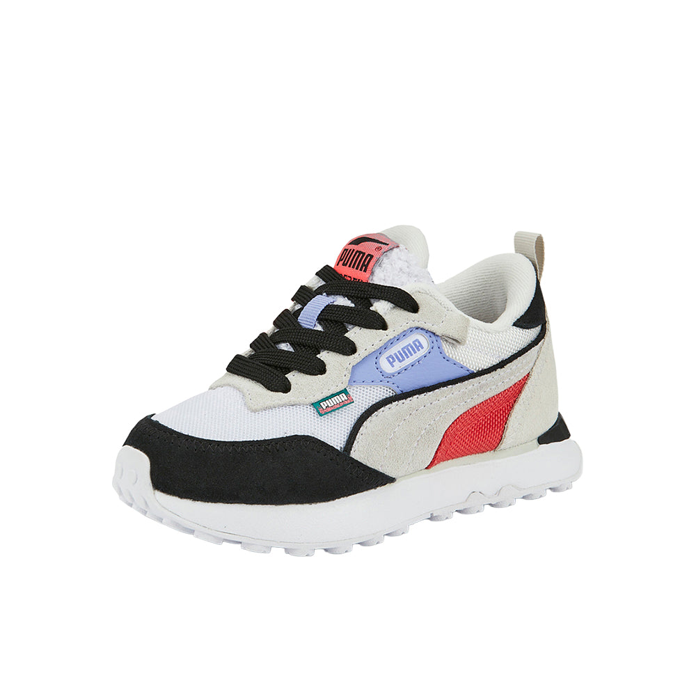 Shop Grey, White Boys Puma Rider FV FD Lace Up Sneakers (Little Kid-Big ...