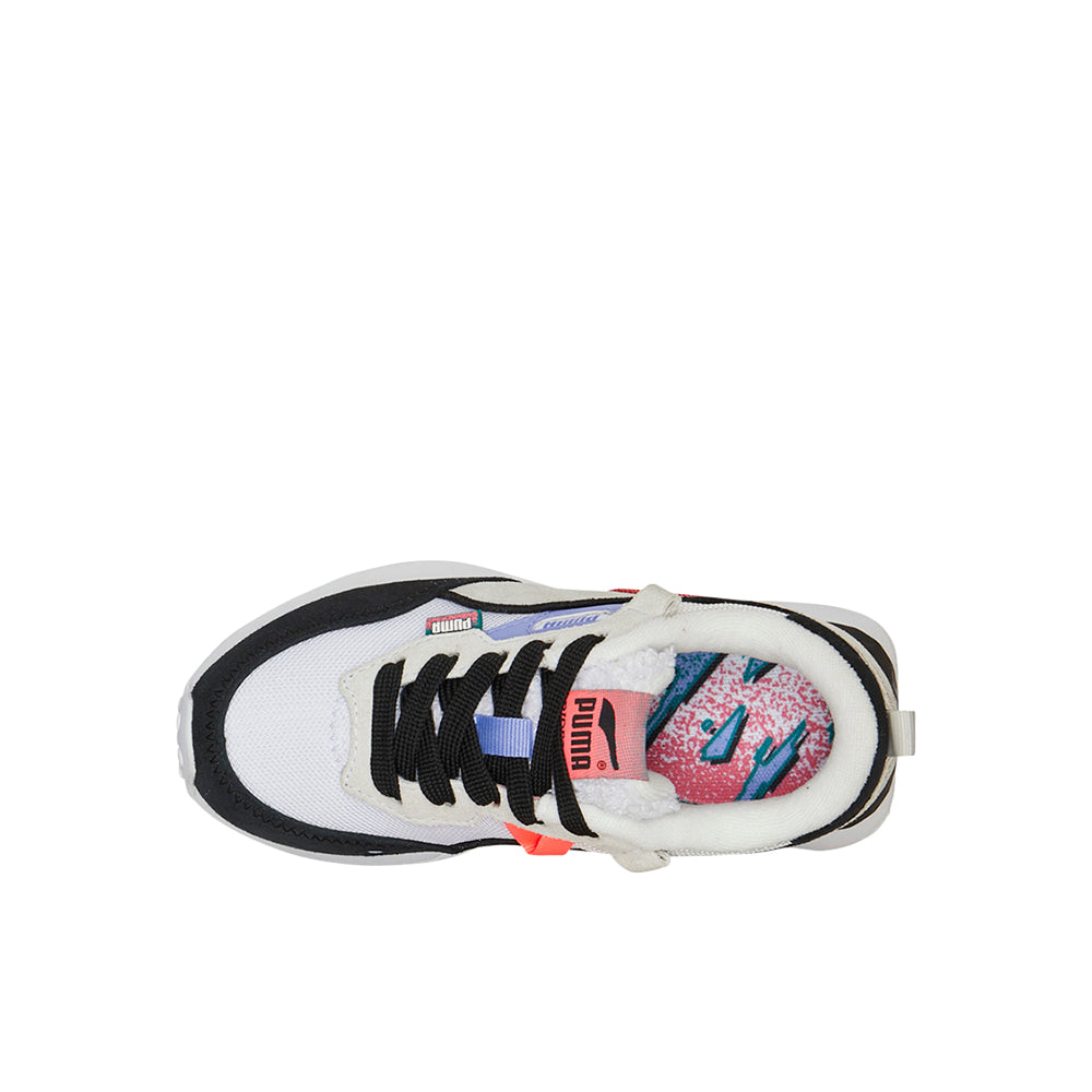 Shop Grey, White Boys Puma Rider FV FD Lace Up Sneakers (Little Kid-Big ...