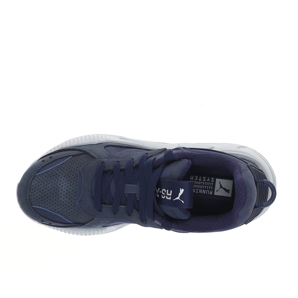 Shop Blue Mens Rs-X Midnite Haze Lace Up Sneakers – Shoebacca