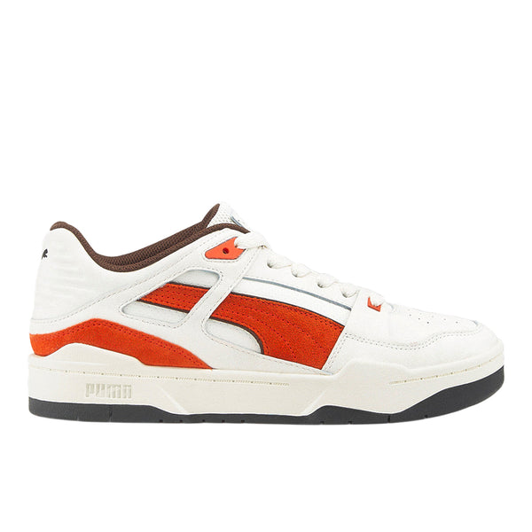 Puma‎ Slipstream INVDR Shoes Men\'s Size 12 White Leather Athletic Retro Sneakers Puma Slipstream White Black for sale | eBay main image 4