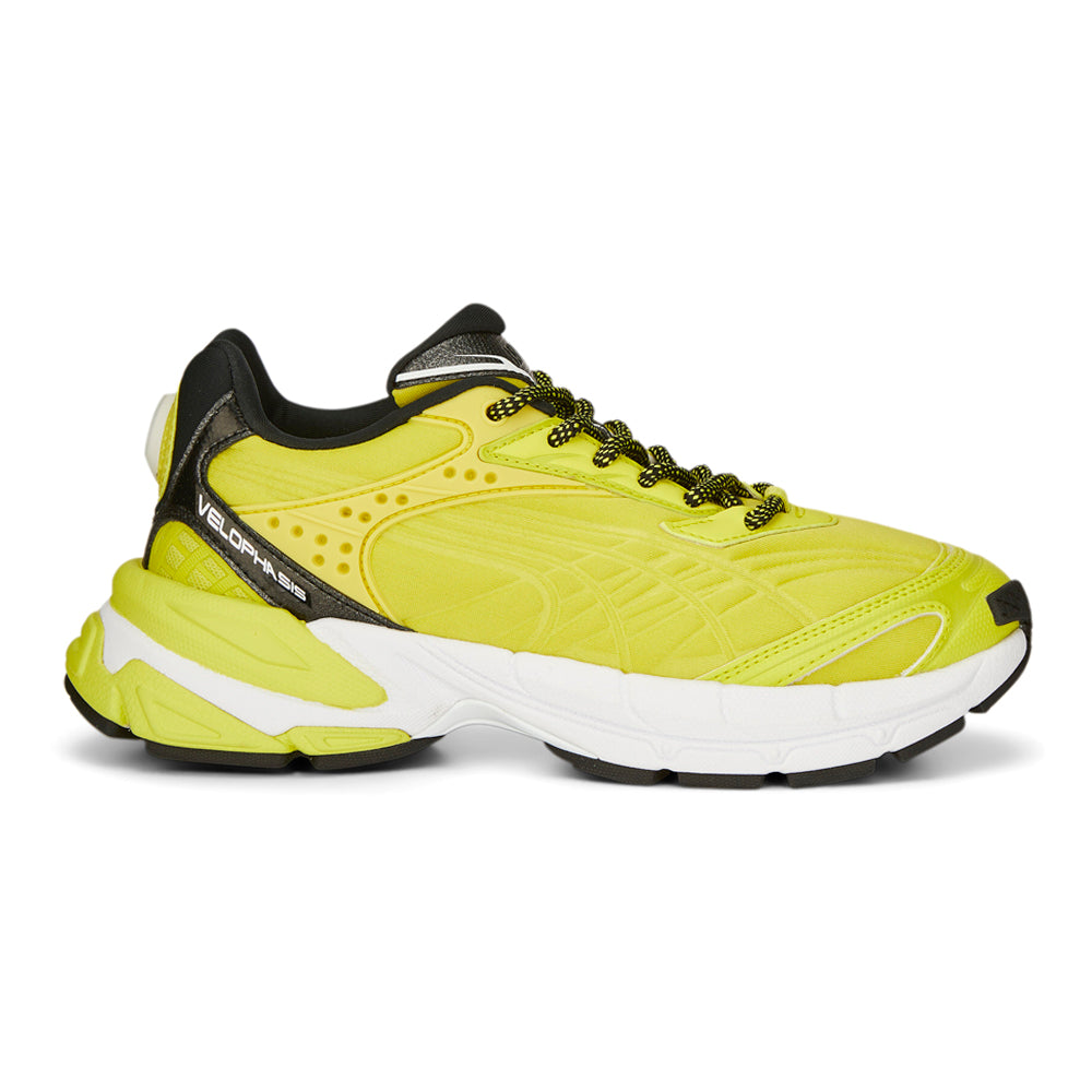 Shop Yellow Womens Puma Velophasis B.T.W. Lace Up Sneakers – Shoebacca