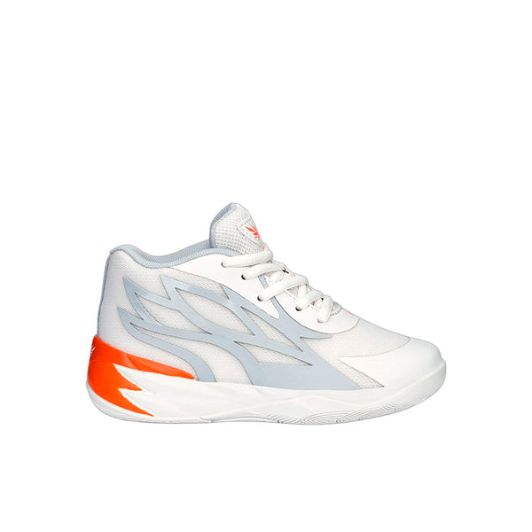 Shop Grey Boys Puma MB.02 Q2 Comm Basketball Shoes (Little Kid-Big
